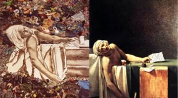 생존의 경계, 쓰레기 더미 속 예술