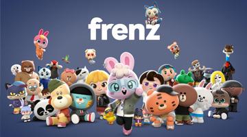 라인프렌즈, 디지털 IP 생성플랫폼 ‘FRENZ(프렌즈)’ 공개