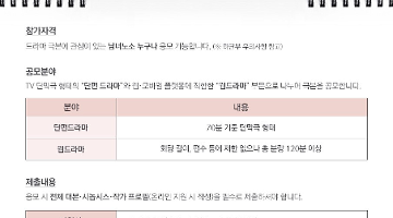 2018 JTBC / 드라마하우스 극본 공모